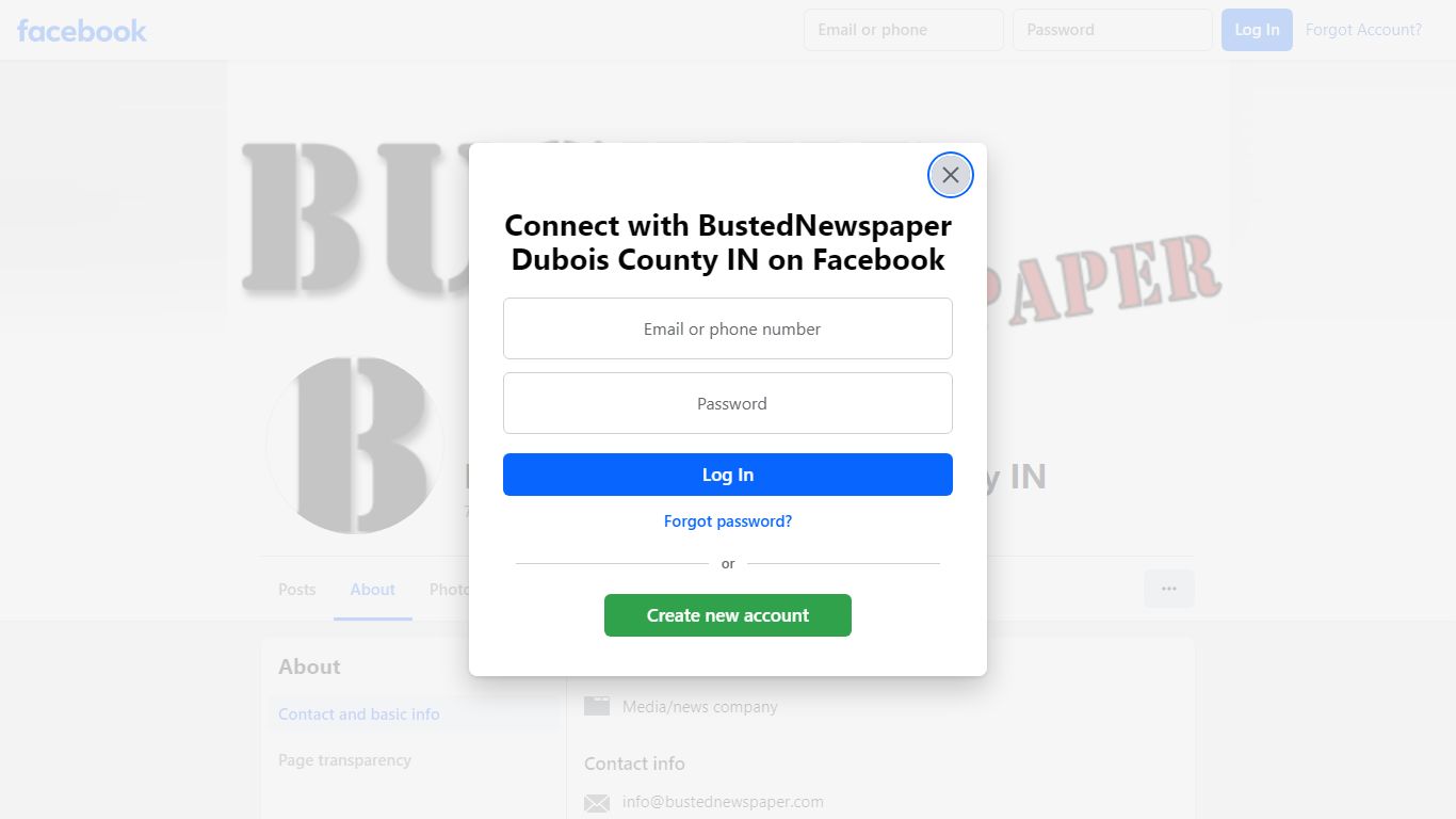 BustedNewspaper Dubois County IN - Facebook